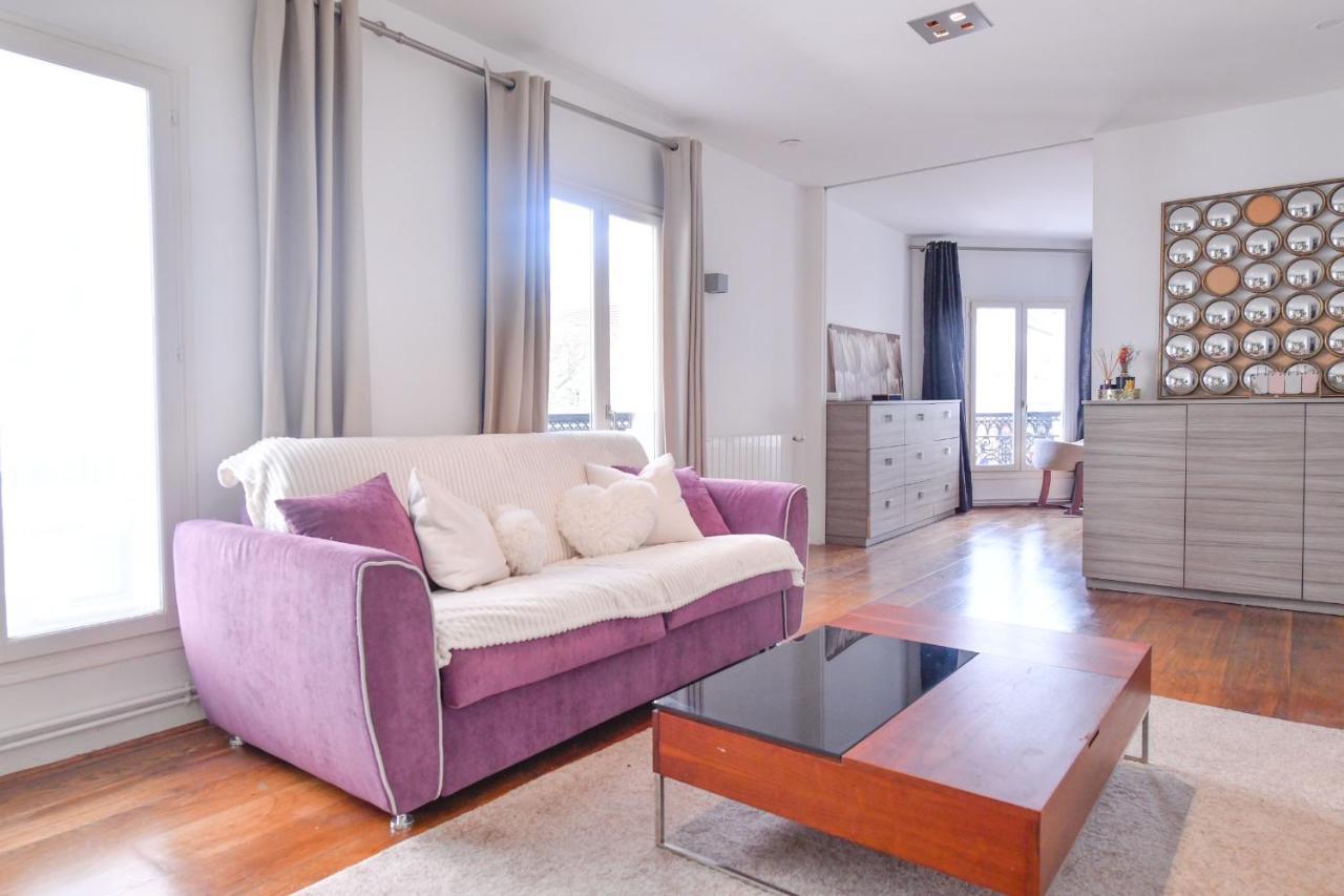 Loft Lumineux Hyper Centre Vincennes Rer A 5 Min - Parking Gratuit Apartman Kültér fotó