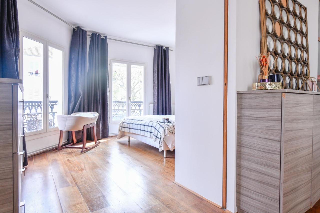 Loft Lumineux Hyper Centre Vincennes Rer A 5 Min - Parking Gratuit Apartman Kültér fotó
