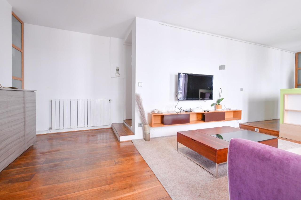 Loft Lumineux Hyper Centre Vincennes Rer A 5 Min - Parking Gratuit Apartman Kültér fotó
