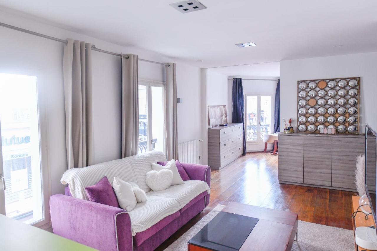 Loft Lumineux Hyper Centre Vincennes Rer A 5 Min - Parking Gratuit Apartman Kültér fotó
